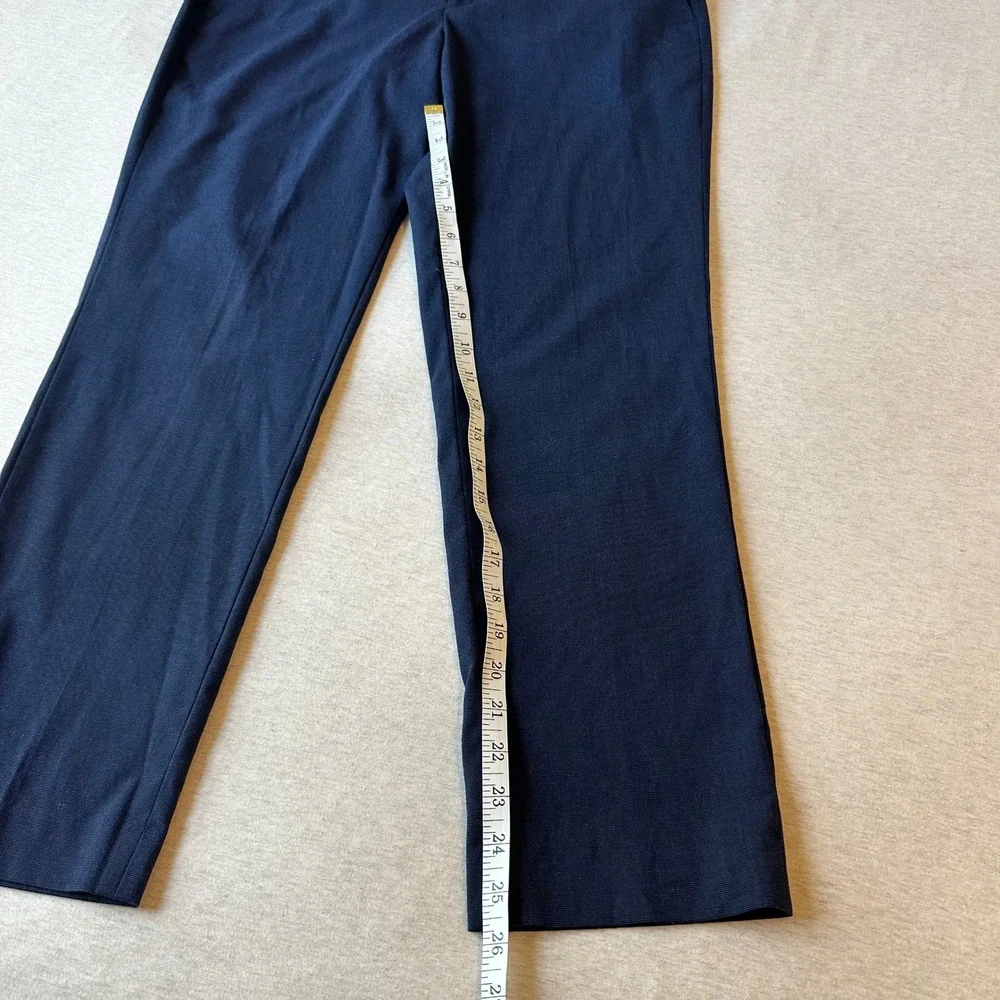 Express‎ Slim Fit Dress Pants Mens 31x30 Navy Blue Stretch Trousers RN 55285